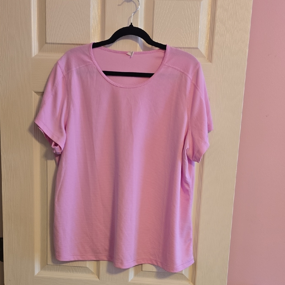 Ideology Light Pink Short‎ Sleeve Tee